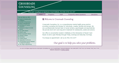 Desktop Screenshot of crossroadscounselingwellesley.com